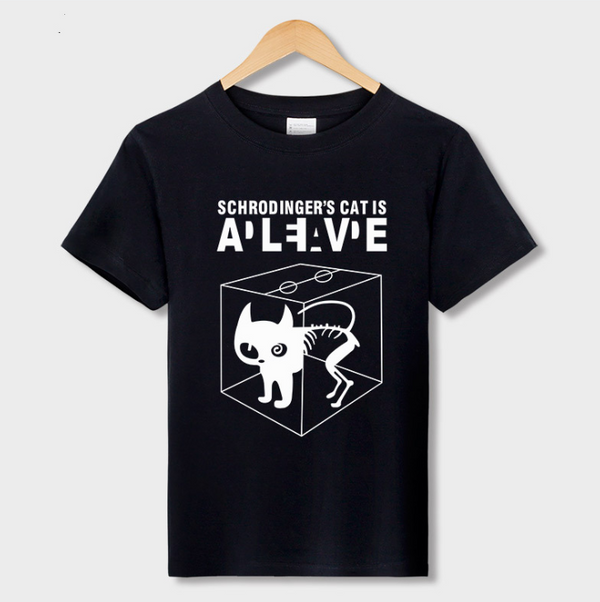 Playera Schrodinger's Cat - Diseño The Big Bang Theory para Hombre