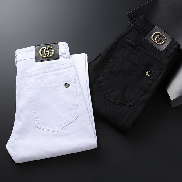 Pantalones Jeans Slim Fit Elásticos Four Seasons para Hombre
