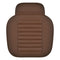 Premium Full Leather Car Seat Cover with Ergonomic Backrest