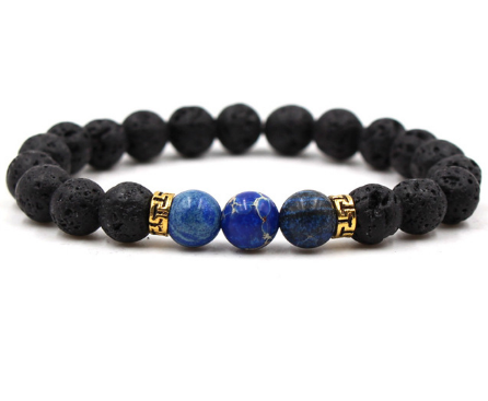 Pulsera Difusora de Aceites Esenciales con Piedras de Lava - 15 Colores Chakra Buddha Yoga - Image 3