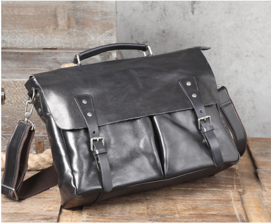 Maletín Ejecutivo de Cuero Genuino Premium para Hombre - Image 12