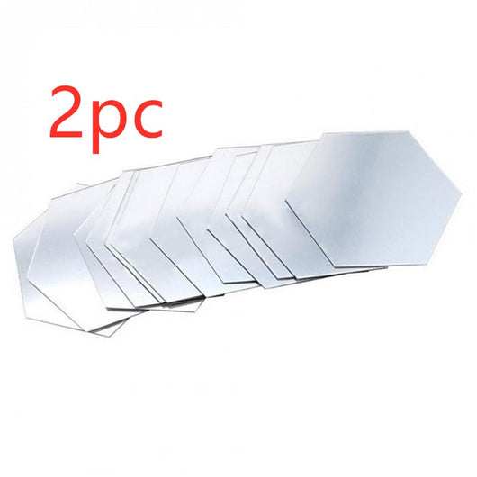 Espejo Hexagonal Acrílico 3D - Adhesivo Decorativo de Pared con Efecto Cristal - Image 68