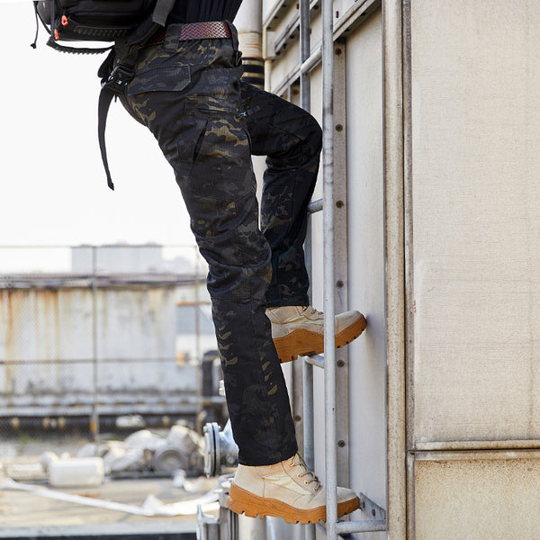 Pantalones Tácticos Impermeables y Resistentes a la Abrasión para Hombre