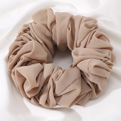 Coletero de Chifón Perla con Flor para el Cabello en Color Puro - Image 16