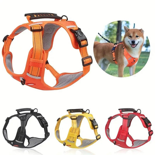 Arnés de Pecho con Cuerda de Tracción para Perros Pequeños, Medianos y Grandes - Image 33