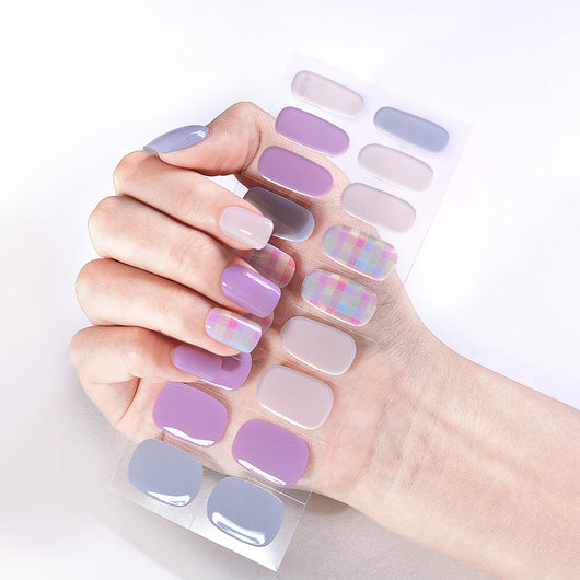 Pegatinas de Uñas en Gel Semipermanente 3D - Impermeables y Duraderas - Image 48