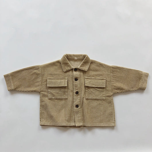 Cardigan Infantil Vintage en Pana Suelta y Cómoda - Image 13