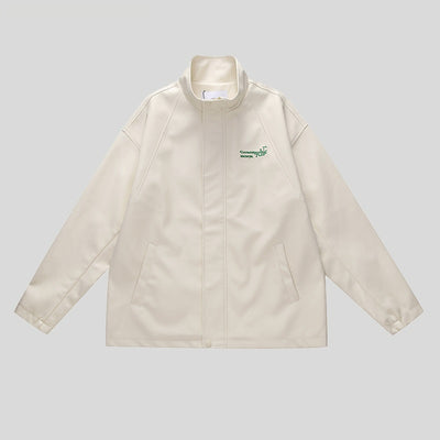 Chaqueta Casual Unisex de Cuero PU - Estilo Trendy Versátil - Image 3