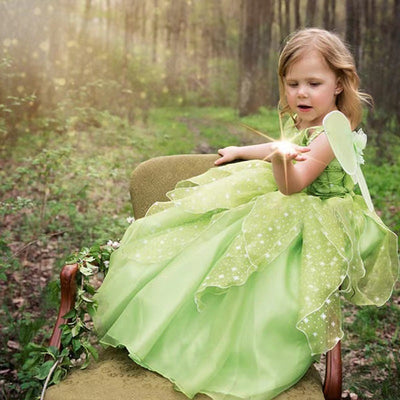 Vestido de Hada Tinker Bell para Niñas Tiana