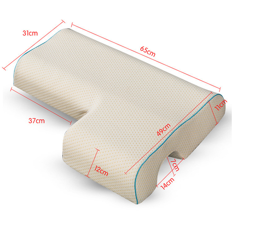 Almohada de Espuma Viscoelástica para Parejas con Soporte Cervical Anti-Entumecimiento - Image 13