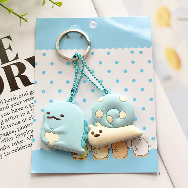 Llavero Silicona Anime Animales Lindos Divertido para Mujer