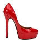 Zapatos de Tacón Alto Escotados para Mujer Talla Grande sin Cordones - Image 9