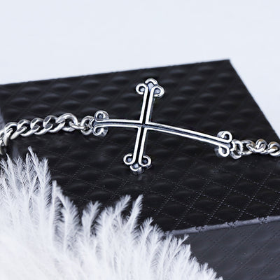 Pulsera de Plata Esterlina con Cruz para Hombre y Mujer - Image 10