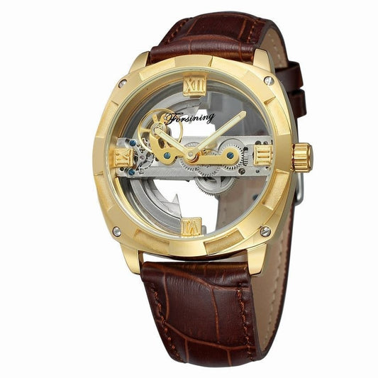 Reloj Automático Tourbillon para Hombre Resistente al Agua - Elegancia Empresarial