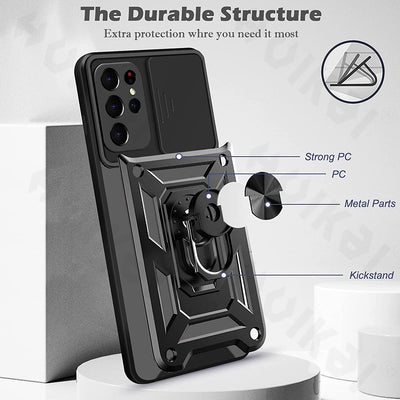 Funda Protectora con Soporte Abatible para Teléfono Shunjia - Image 6