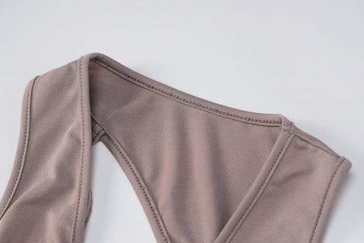 Jumpsuit Deportivo Mujer Escote V Espalda Descubierta Ajustado - Image 14