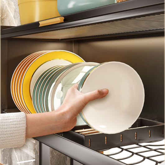 Escurridor de Platos Retráctil Multifuncional para Encimera - Image 9