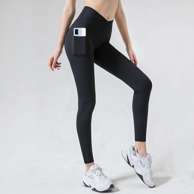 Pantalones Yoga Cintura V Ajustados para Mujer - Image 9