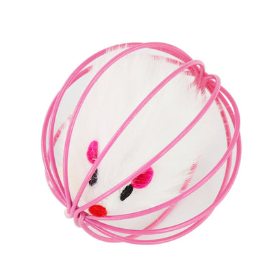 Juguete Interactivo de Jaula para Gatos - Peluche Divertido para Mascotas - Image 6