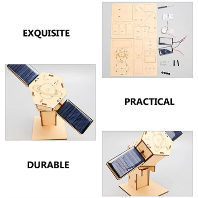Kit Educativo de Energía Solar: Modelo de Satélite Artificial STEM - Image 4