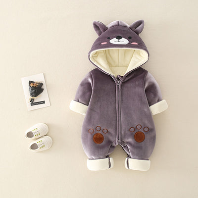 Pijama Mameluco de Algodón para Bebé - Diseño Cartoon Otoño Invierno - Image 11