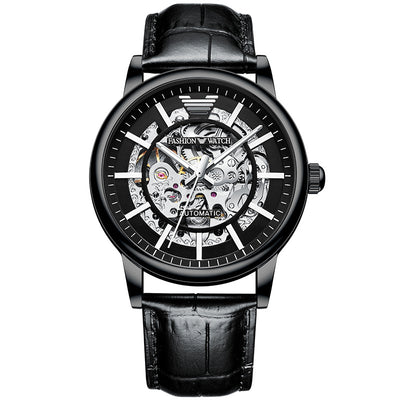 Reloj Mecánico Automático Multifuncional con Esfera Transparente y Resistencia al Agua - Image 4