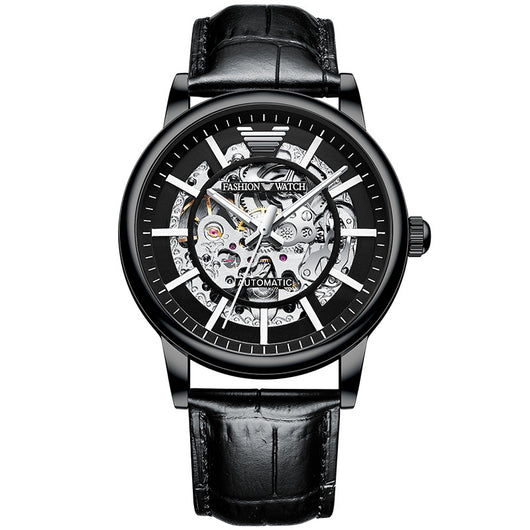 Reloj Mecánico Automático Multifuncional con Esfera Transparente y Resistencia al Agua - Image 4