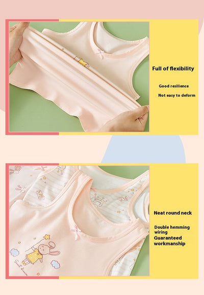 Camiseta Tirantes de Algodón para Niñas - Talla Grande - Image 21
