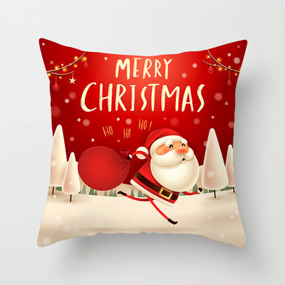 Funda de Almohada Navideña con Diseño de Muñeco de Nieve - Image 5