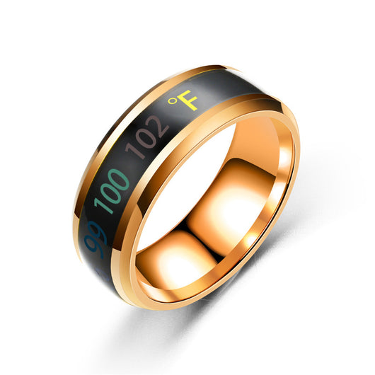 Anillo de Pareja Termosensible Fahrenheit - Cambia de Color con tu Amor - Image 4