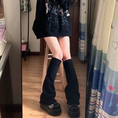 Conjunto de Medias Spicy Girl con Pelaje de Visón