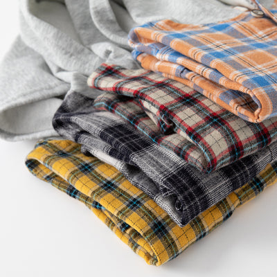 Camisa Infantil Coreana a Cuadros con Capucha - Manga Larga Trendy - Image 8