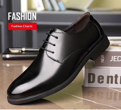 Zapatos Formales de Cuero Genuino para Hombre Talla Extra Grande - Image 6