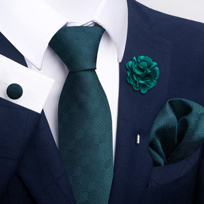 Combo Corbata, Traje y Pañuelo de Bolsillo para Hombre - Juego 8 - Image 20
