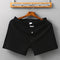 Calzoncillos Deportivos de Algodón Transpirable - Talla Grande con Patrón Vertical