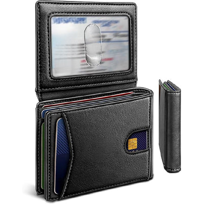 Billetera Retro Antirrobo con Múltiples Compartimentos para Tarjetas - Image 5