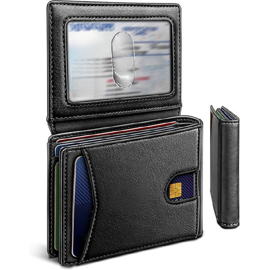 Billetera Retro Antirrobo con Múltiples Compartimentos para Tarjetas - Image 5