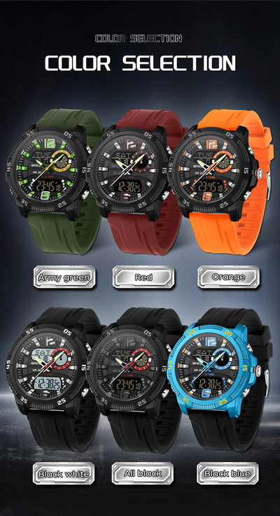 Reloj Deportivo Electrónico SANDA con Alarma y Luz Nocturna para Hombre - Image 22