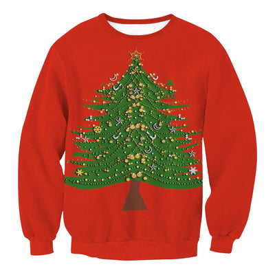 Sudadera Navideña 3D para Hombre con Estampado Poliéster - Image 16