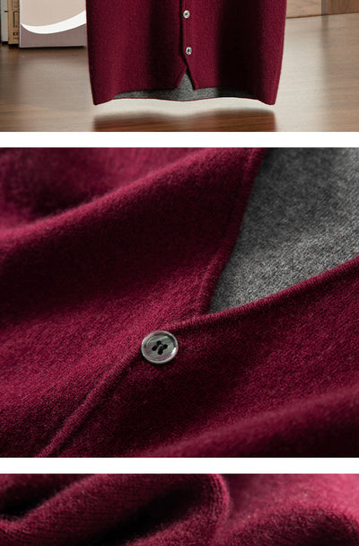 Chaleco de Punto Premium Cuello V para Hombre - Image 14