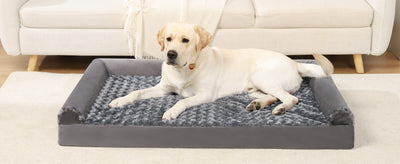 Sofá Cama Desmontable para Mascotas con Terciopelo Embossed y Espuma - Image 13