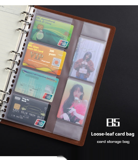 Bolsa Organizadora Transparente con Cierre para Cuadernos A5/A6 y Tarjetas - Image 22