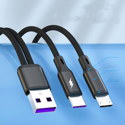 Cable 2 en 1 para Carga y Datos Android - Image 6