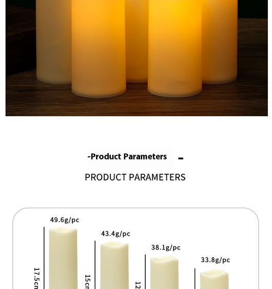 Lámpara LED Cilíndrica con Efecto Onda para Decoración de Bodas, Navidad y Eventos - Image 15