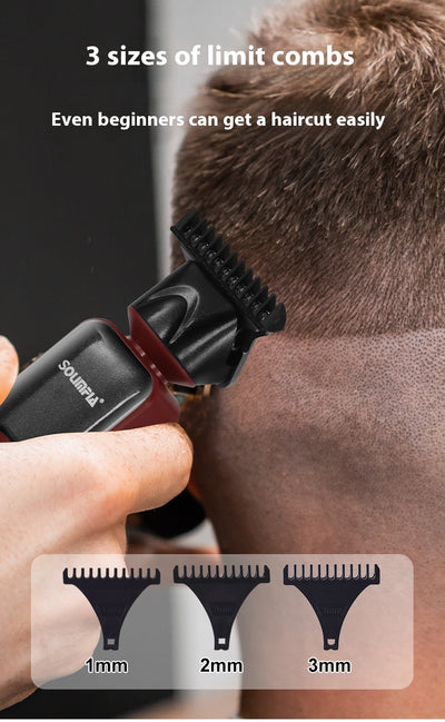Afeitadora Multifuncional 3 en 1 para Hombre - Recortador de Vello Nasal - Image 24