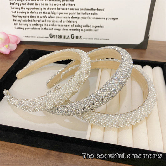 Diadema Perla de Lujo Premium - Alta Definición y Acabado Profesional - Image 18