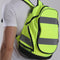 Mochila Reflectante Deportiva de Doble Compartimento para Aventuras Nocturnas