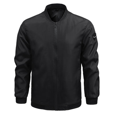 Abrigo Casual de Hombre Liso para Primavera y Otoño - Image 6