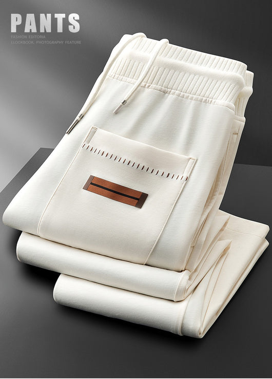 Pantalones de Chándal Modal Hombre Rectos Casual Cómodos - Image 11