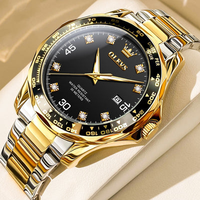 Reloj Submarino Verde Cuarzo Luminoso para Hombre - Image 4